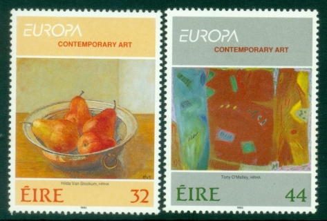 Ireland-1993-EUROPA-Stamps-Contemporary-Art-MUH_2