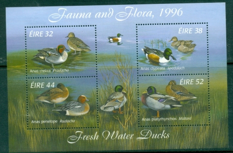 Ireland-1996-Water-Birds-MS-MUH