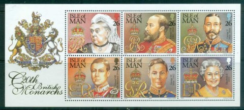 Isle-of-Man-1999-20th-Century-British-Monarchs-MLH