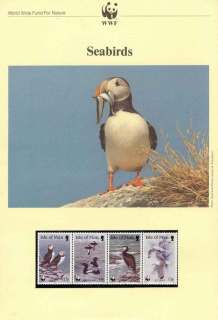 Isle-of-Man-1989 WWF Seabirds