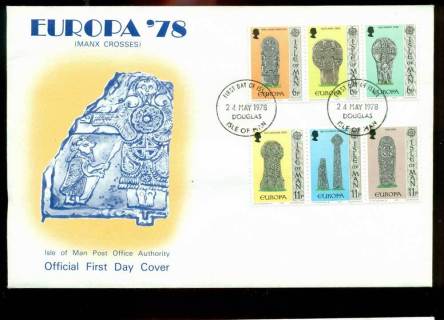 Isle-of-Man-1978-Europa-FDC-Lot24795