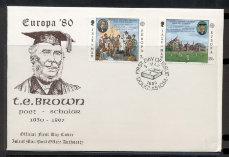 Isle-of-Man-1980-Europa-Celebrities-FDC