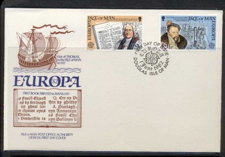 Isle-of-Man-1982-Europa-History-FDC