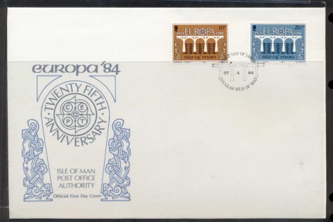 Isle-of-Man-1984-Europa-Bridge-FDC