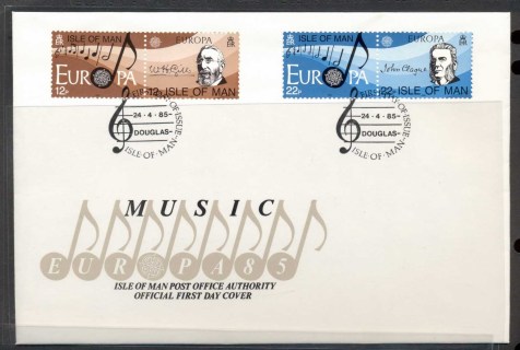 Isle-of-Man-1985-Europa-Music-Year-FDC