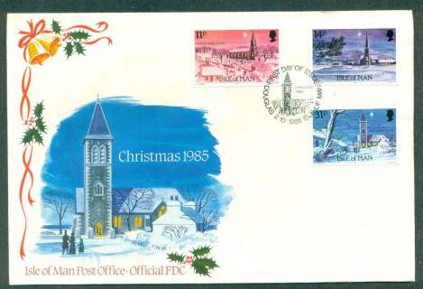 Isle-of-Man-1985-Xmas-FDC-lot51470