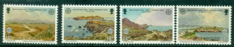 Isle-of-Man-1986-EUROPA-Stamps-Nature-Conservation-MUH Isle-of-Man-1986-EUROPA-Stamps-Nature-Conservation-MUH