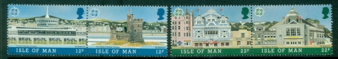 Isle-of-Man-1987-EUROPA-Stamps-Modern-Architecture-MUH Isle-of-Man-1987-EUROPA-Stamps-Modern-Architecture-MUH