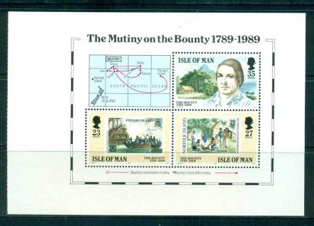 Isle-of-Man-1989-Mutiny-on-the-Bounty-Booklet-pane-MS-MUH-lot57358