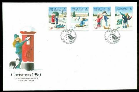 Isle-of-Man-1990-Xmas-FDC-Lot24820