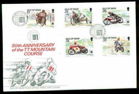 Isle-of-Man-1991-TT-Mountain-Course-FDC-Lot24825