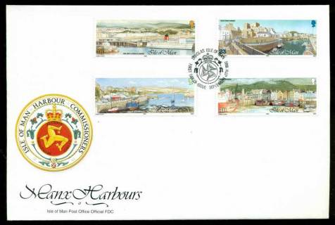 Isle-of-Man-1992-Manx-Harbours-FDC-Lot24838