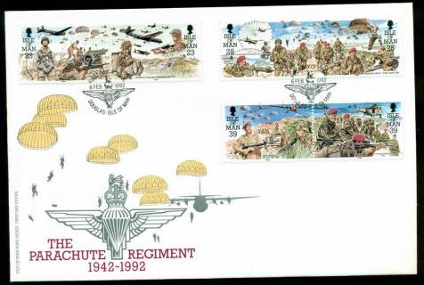 Isle-of-Man-1992-Parachute-Regiment-FDC-Lot24833