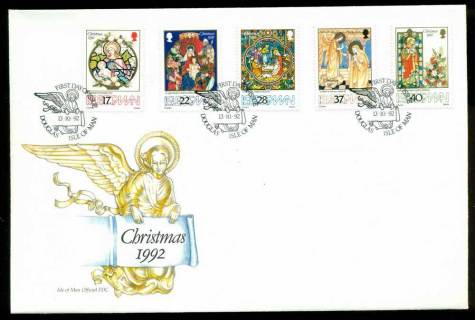 Isle-of-Man-1992-Xmas-FDC-Lot24840