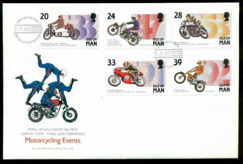 Isle-of-Man-1993-Motorcycling-Events-FDC-Lot24845