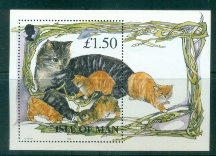 Isle-of-Man-1996-Cats-MS-MUH-lot79903