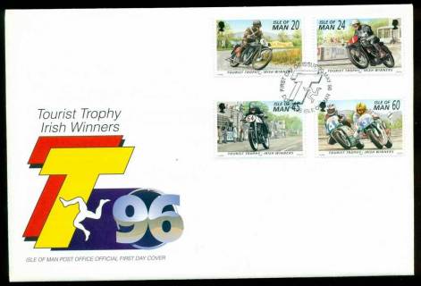 Isle-of-Man-1996-TT-Motorcycle-races-FDC-Lot24882