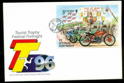 Isle-of-Man-1996-TT-Motorcycle-races-MS-FDC-Lot24883