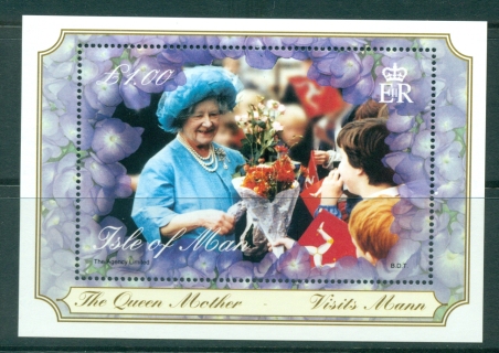 Isle-of-Man-2000-Queen-Mother-MS-MUH-Lot29572