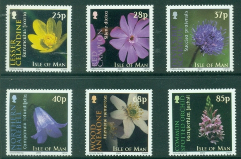 Isle-of-Man-2004-Flowers-MUH