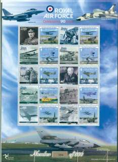 Isle-of-Man-2008-RAF-90th-Anniversary-Stamp-Sheet-lot43678