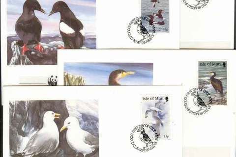 Isle-of-Man-1989 WWF Seabirds