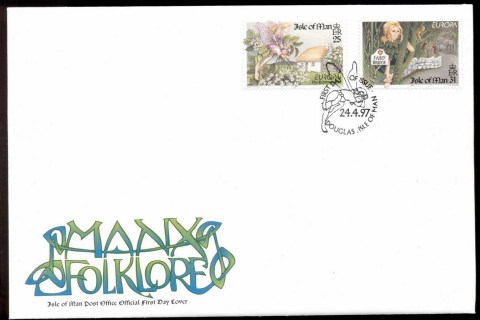 Isle-of-Man-1997-Europa-Myths-legends-FDC