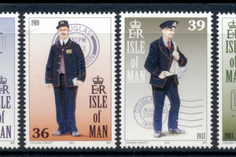 Isle-of-Man-2001-Manx-Postmen-Cancels-MUH