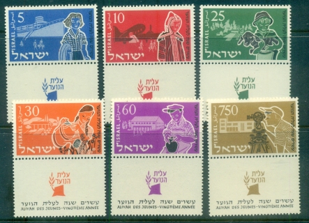 Israel-1955-Israels-Youth-Immigration-Institution-tab-MUH