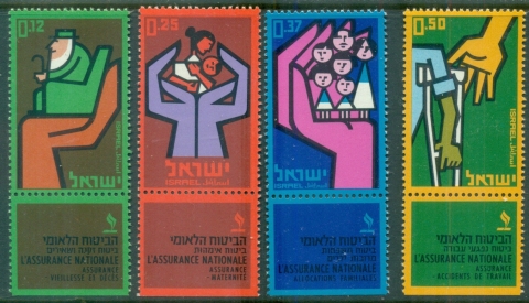 Israel-1964-National-Insurance-Institute-tab-MUH