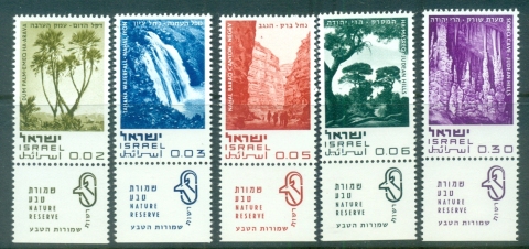 Israel-1970-Nature-reserves-tab-MUH