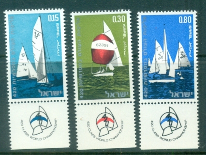 Israel-1970-World-420-Class-Sailing-Championships-tab-MUH