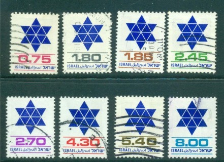 Israel-1975-80-Star-FU-Lot31568