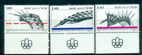 Israel-1976-Montreal-Olympic-Games-tabs-MUH-lot42929