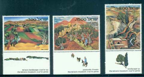 Israel-1982-Landscapes-tabs-MUH-lot43066