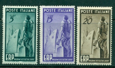 Italy-1949-European-Recovery-MLH-Lot15496