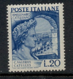 Italy-1949-Gaius-Valerius-Catullus-MUH