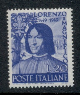 Italy-1949-Lorenzo-de-Medici-MUH