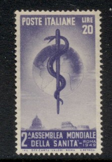 Italy-1949-World-Health-Congress-MUH