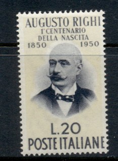 Italy-1950-Augusto-Righi-MUH