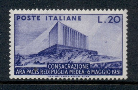 Italy-1951-Altar-of-Peace-MUH