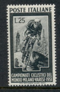 Italy-1951-Bicycle-Races-MUH