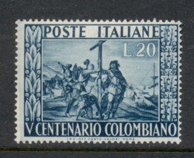 Italy-1951-Birth-of-Columbus-MUH