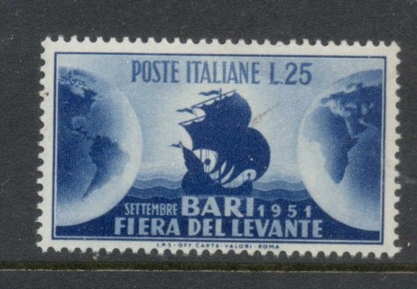 Italy-1951-Levant-fair-MUH