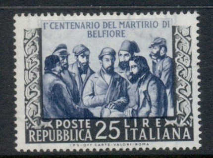 Italy-1952-Five-Martyrs-of-Belfiore-MUH