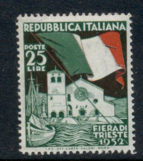 Italy-1952-Sample-fair-Trieste-MUH