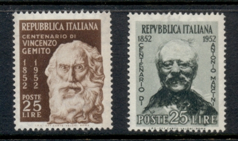 Italy-1952-Sculptors-MUH