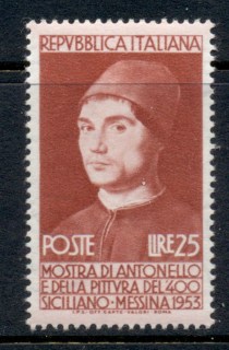 Italy-1953-Messina-Exhibition-MUH