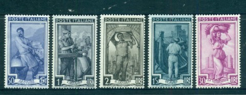 Italy-1955-57-Italy-at-Work-Asst-MUH-lot57151