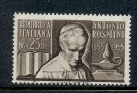 Italy-1955-Antonio-Rosmini-MUH